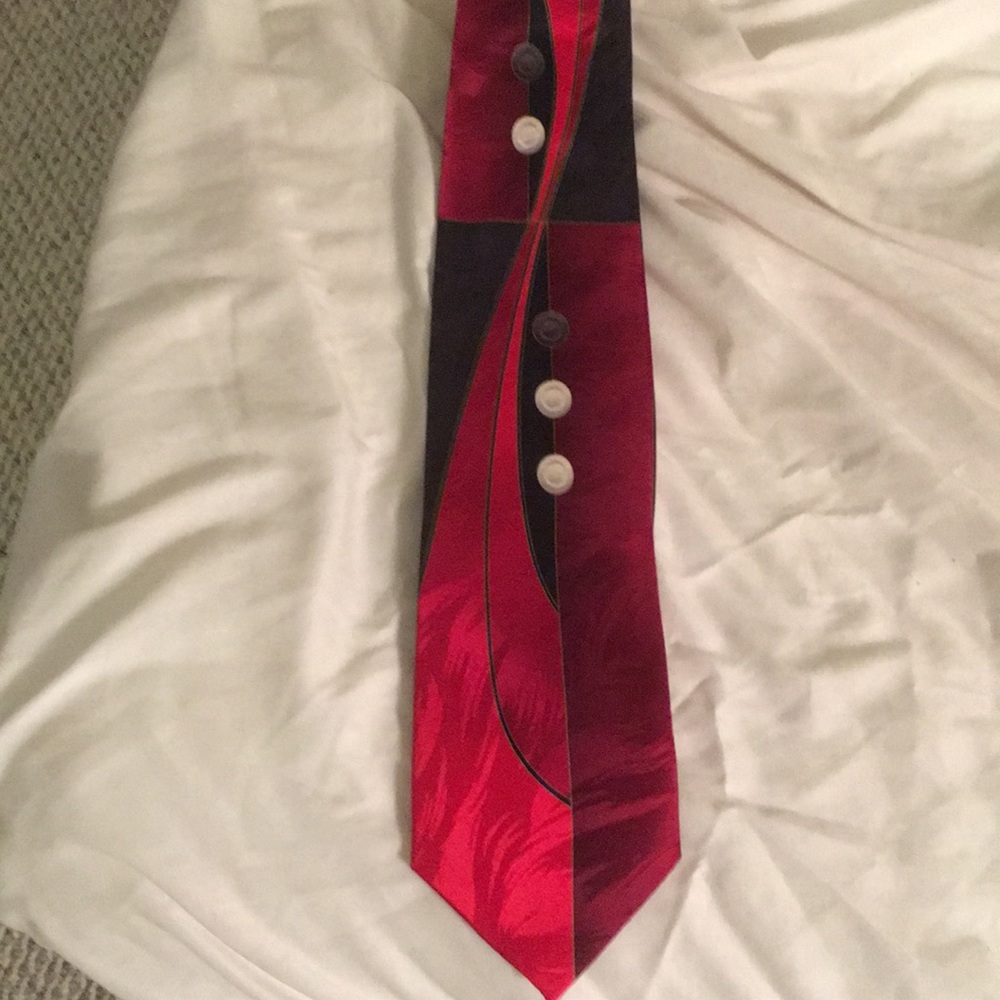 Croft & Barrow Necktie 100% Silk and Hand Made
